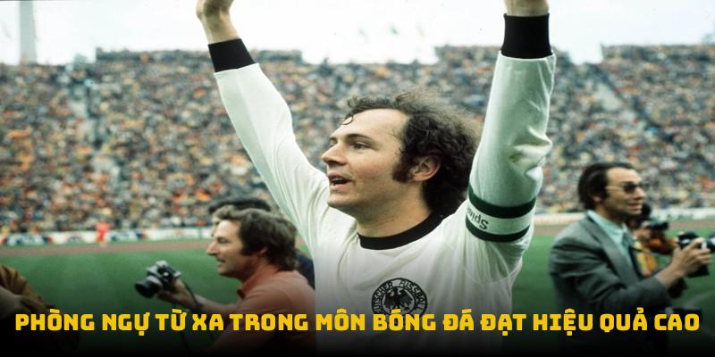 Phòng ngự từ xa trong môn bóng đá đạt hiệu quả cao